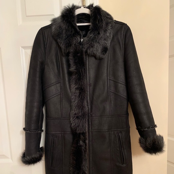 Shearling coat - Picture 1 of 7